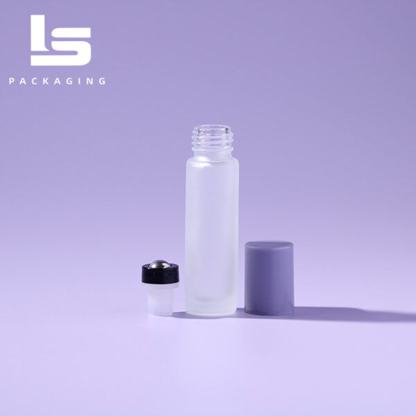 10ml Glass Roll-on Perfume Bottle with Leak-Proof Cap