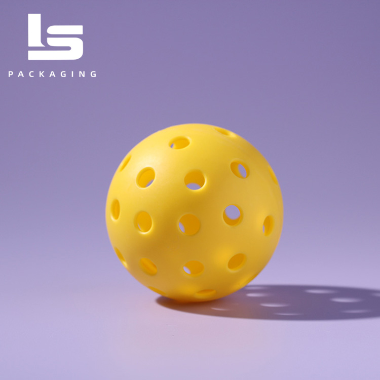 Pickleball 40-Hole Outdoor Sports Yellow Pickle Ball 74mm Customization