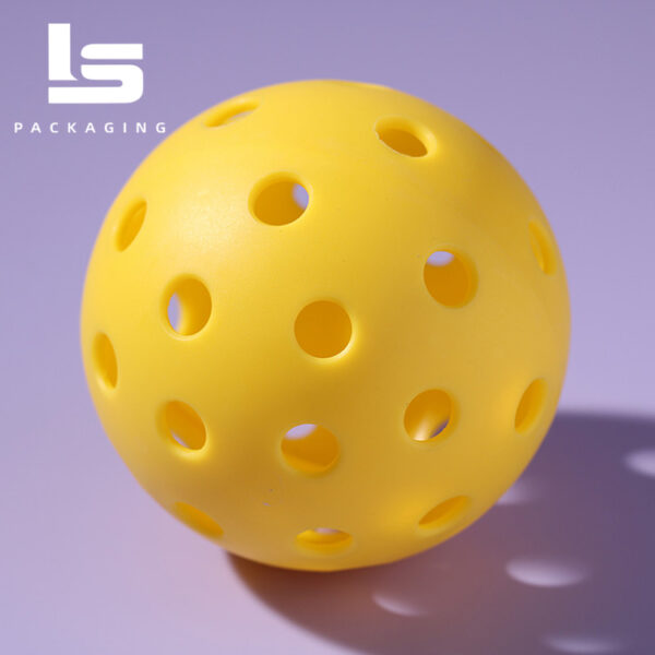 Pickleball 40-Hole Outdoor Sports Yellow Pickle Ball 74mm Customization