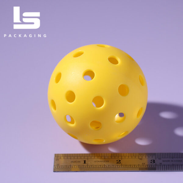 Pickleball 40-Hole Outdoor Sports Yellow Pickle Ball 74mm Customization
