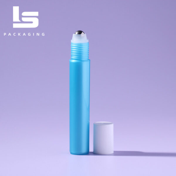 12ml Plastic Roller Bottle with Stainless Ball and Plastic Cap