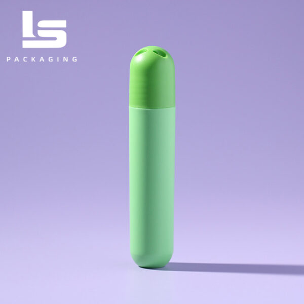 25ml Unique Design Green PP Roll on Bottle