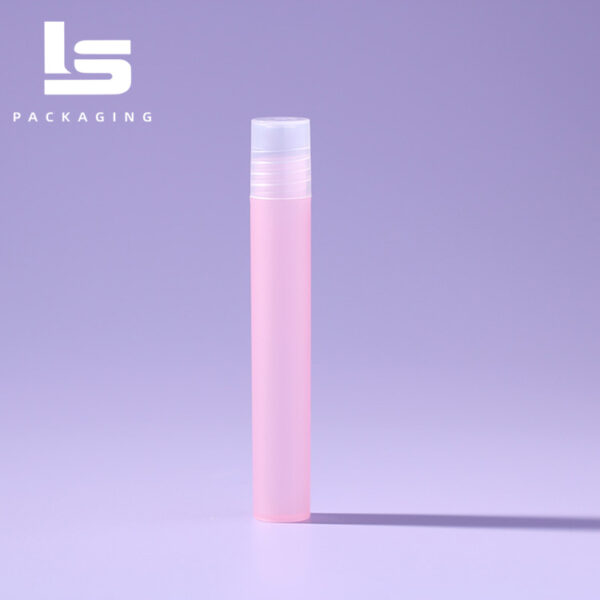Eco-friendly 10ml Plastic Roll-on Bottle with Leak-proof PP Roller ball Holder
