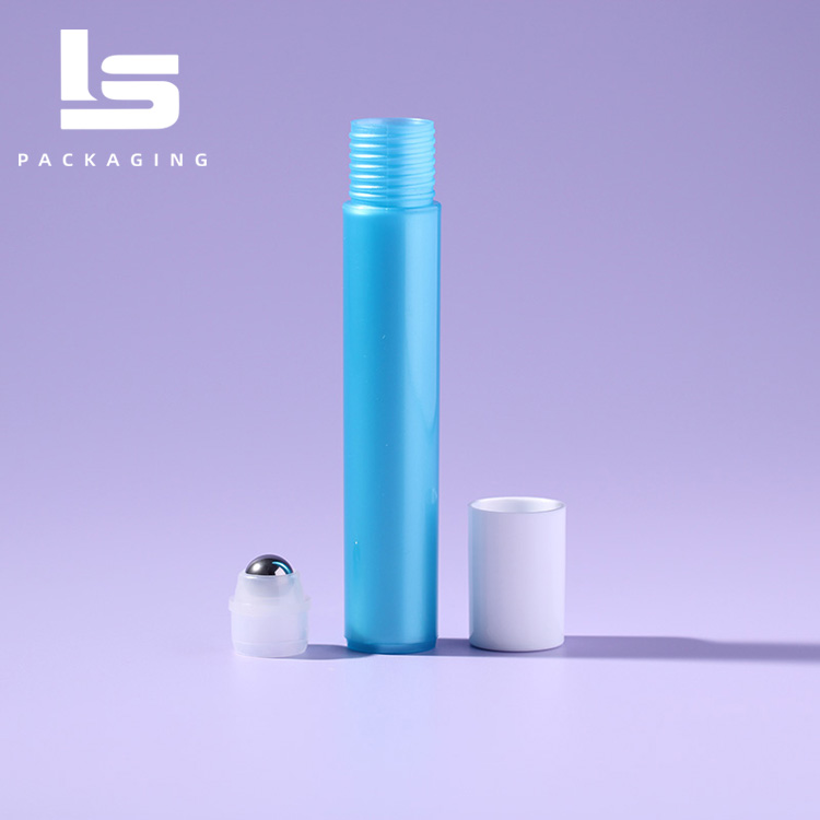 12ml Plastic Roller Bottle with Stainless Ball and Plastic Cap - Image 2