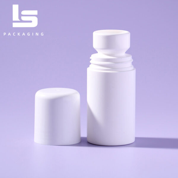 50ml White Personal Care Plastic Roller Ball Bottle