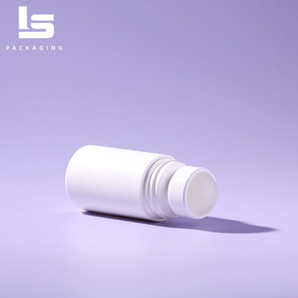 50ml White Personal Care Plastic Roller Ball Bottle