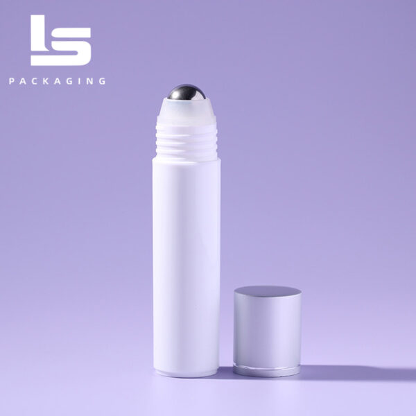 30ml Plastic Roll-On Bottle with Metal Ball & Anodized Aluminum Cap