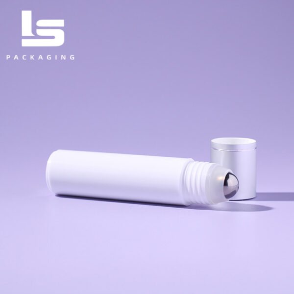 30ml Plastic Roll-On Bottle with Metal Ball & Anodized Aluminum Cap