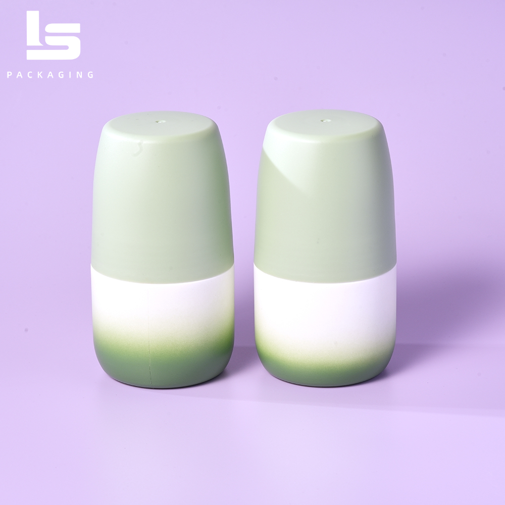 Reusable 50ml PE roll-on bottle for skincare packaging
